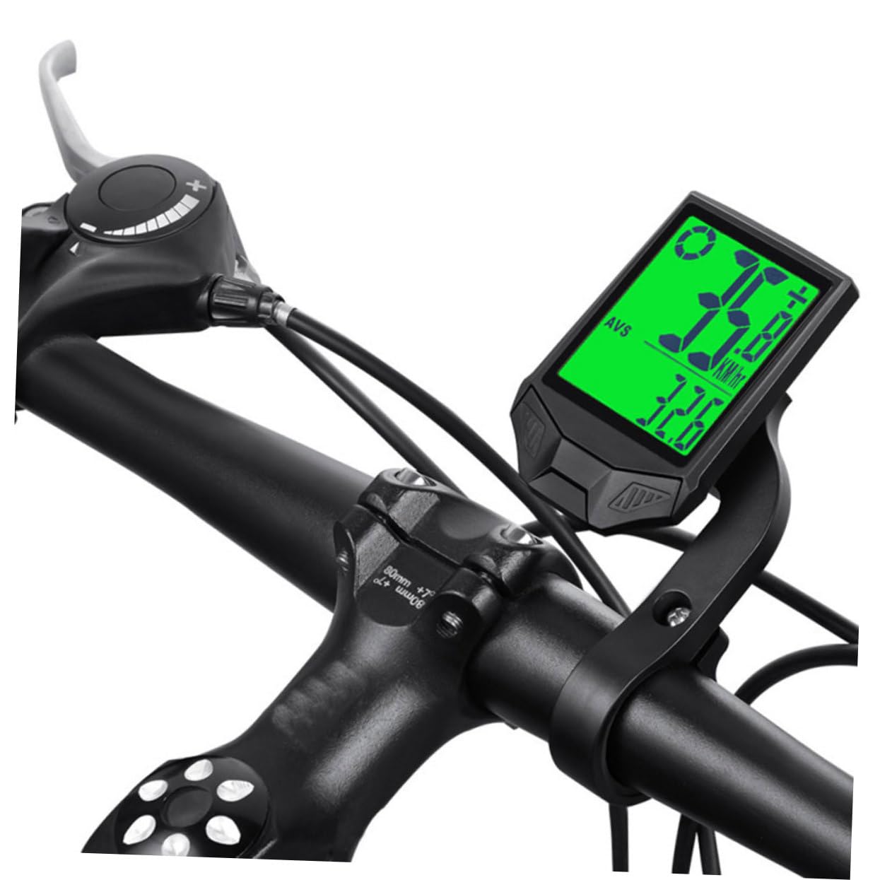 BESPORTBLE 1pezzi Contachilometri Per Retroilluminazione Odometro Wireless Per Ciclisti Condizioni Meteorologiche