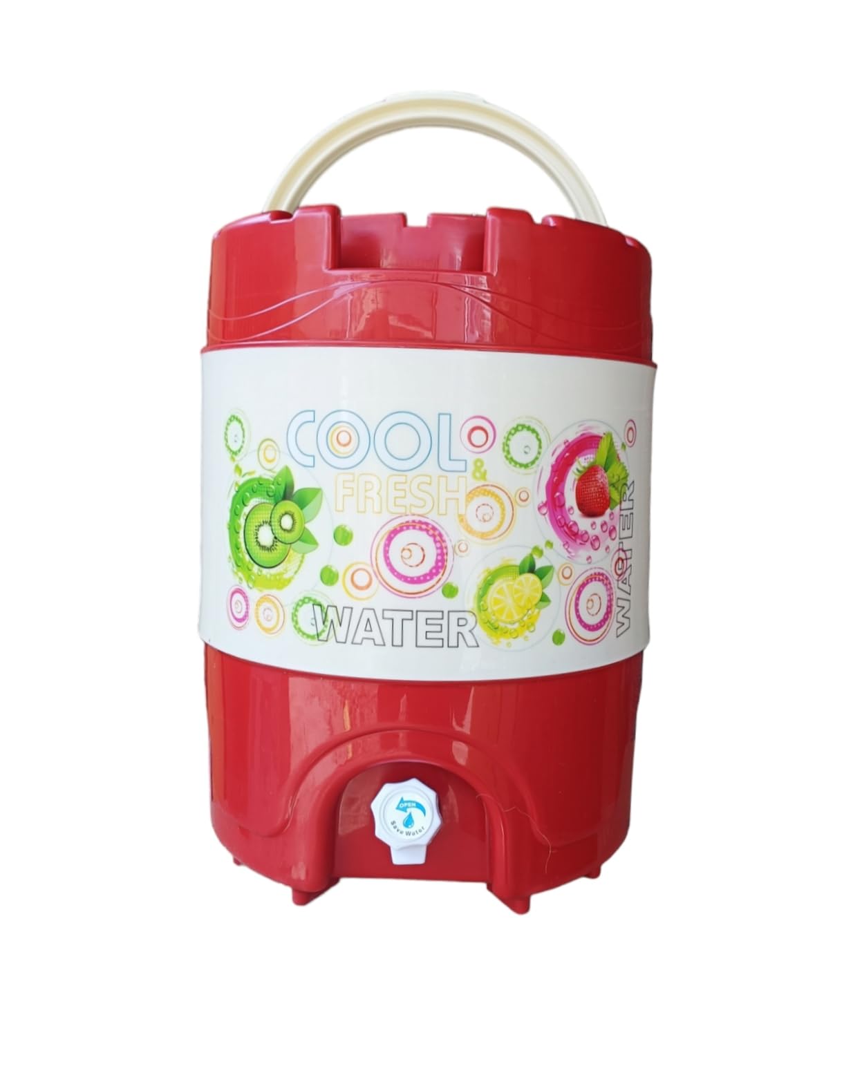 Plastic Insulated Water Camper 20 LTR Cool/Chilled Water Camper/Jar Insulated Thermos Flask Dispenser Container with Tap (Multicolour), Cool Water Storage for Travel-image-45