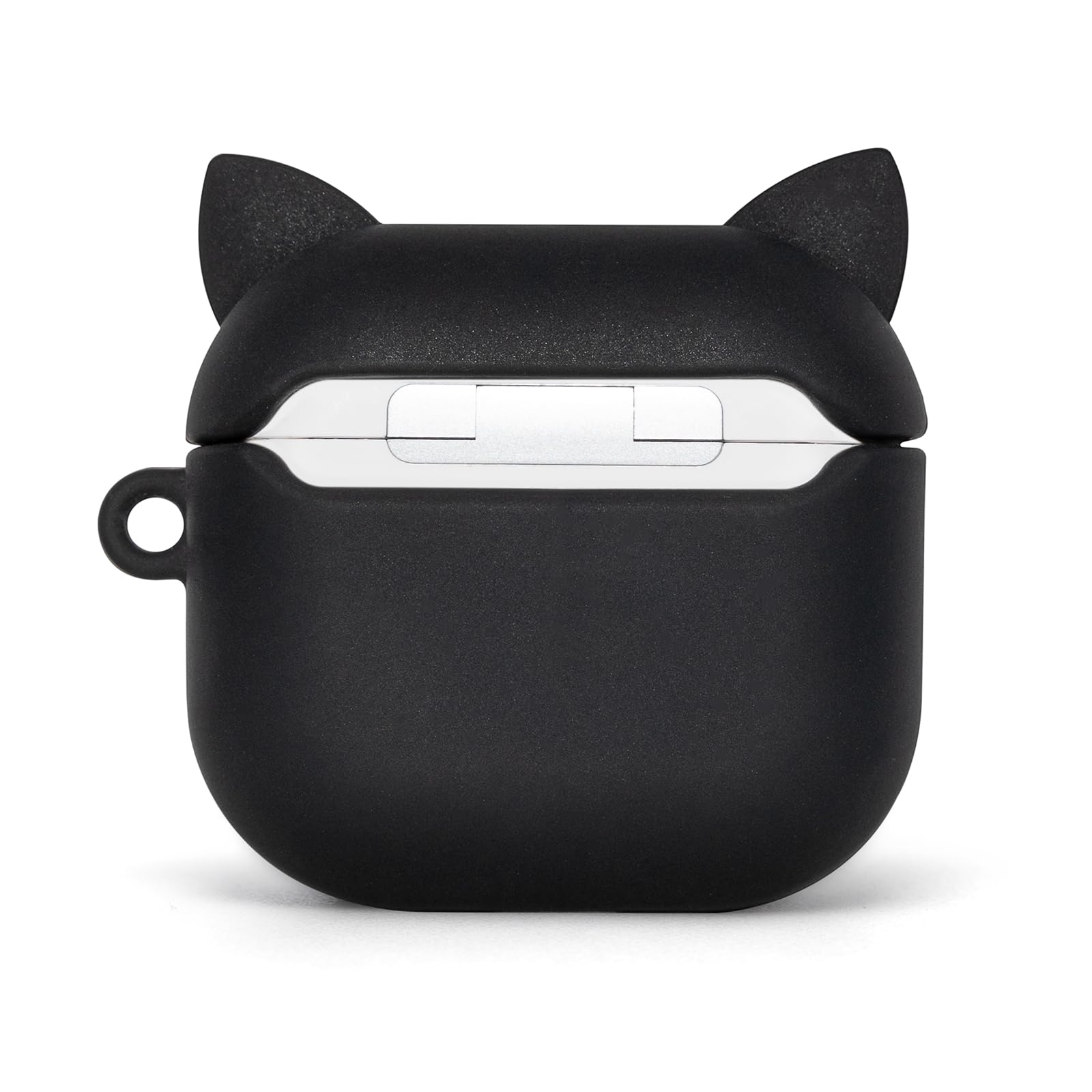 Amazon.com: Mouzor for AirPods 4 Case, Cute Black Whisker Cat