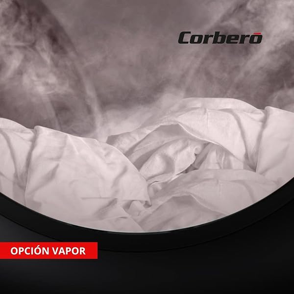 Corbero - Lavadora Carga Frontal | CLT9BL1423 | 9 Kg | 1400 Rpm Inverter | 16 Programas | Vapor | Inicio Diferido | Lavado Rápido | Puerta XXL | Blanco - 4