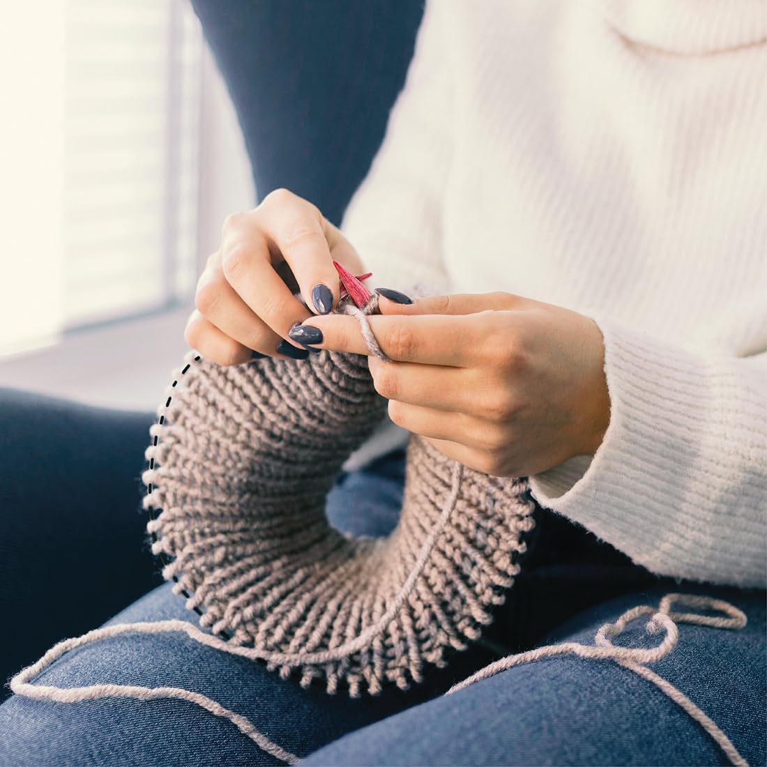 KnitPro Dreamz Interchangeable Circular Needles 4" (10cm) | US Size 15 (10mm)