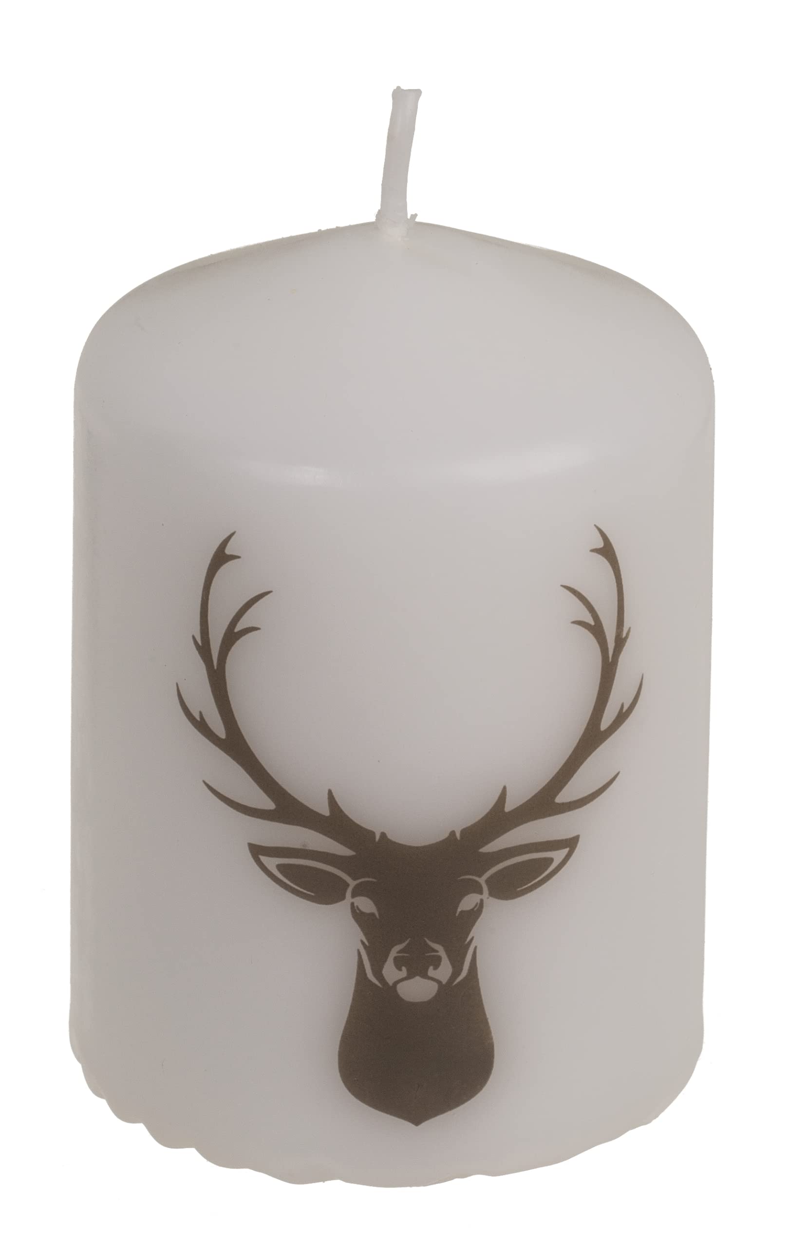 Set Di 3 Perni Decorativi Per Candele Marco Paul A Forma Di Cervo, In Metallo Dorato, Riutilizzabili, Per Decorazione Casa E Regali