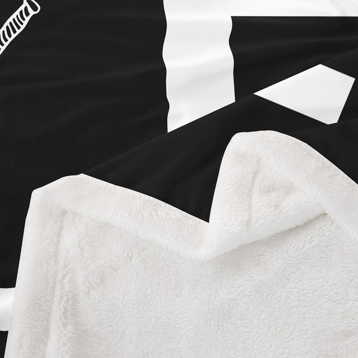 Ice Hockey Bed Blanket Kids Girls Hockey Lover Sherpa Blanket Soft Cozy Lightweight Ice Hockey Sticks Plush Fleece Winter Sports Blanket Gifts for Bed Chair Office Sofa(Throw 50"x60")