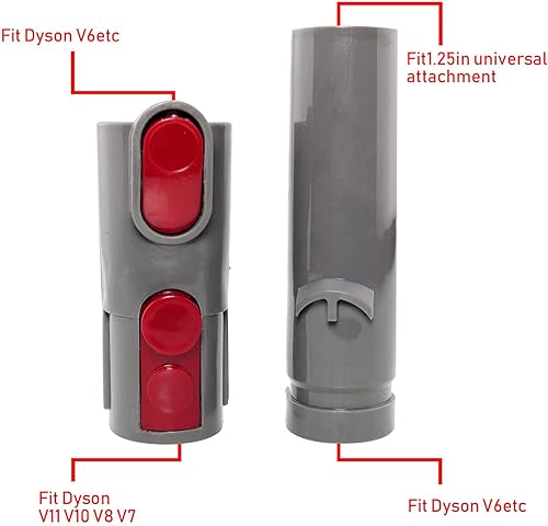 Miniatura 4 de Adaptador de vacío V6 y convertidor V7 V8 V10, accesorios universales para aspiradora de herramientas de 1.260 in (solo apto para accesorios no