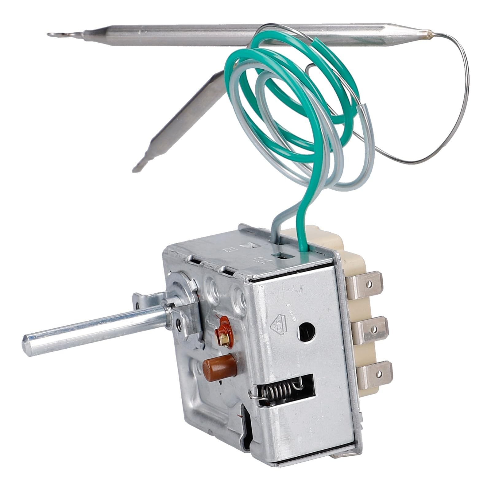 EGO 5560011030 Thermostat Temperaturbegrenzer Heißwasserthermostat 30-80°C 2 Fühlern