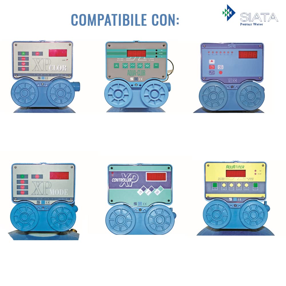 AcquaHOME® NUOVA CENTRALINA TIMER SFE A TEMPO - CONTROLLER STANDARD CRONO SIATA PER ADDOLCITORI CON VALVOLA SIATA SERIE V
