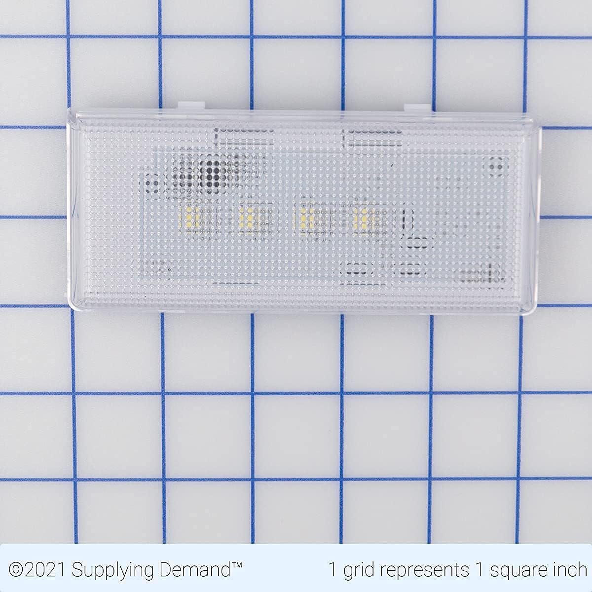 Supplying Demand W10515058 Refrigerator LED Light Module Replacement Flat Lens Model Specific Not Universal