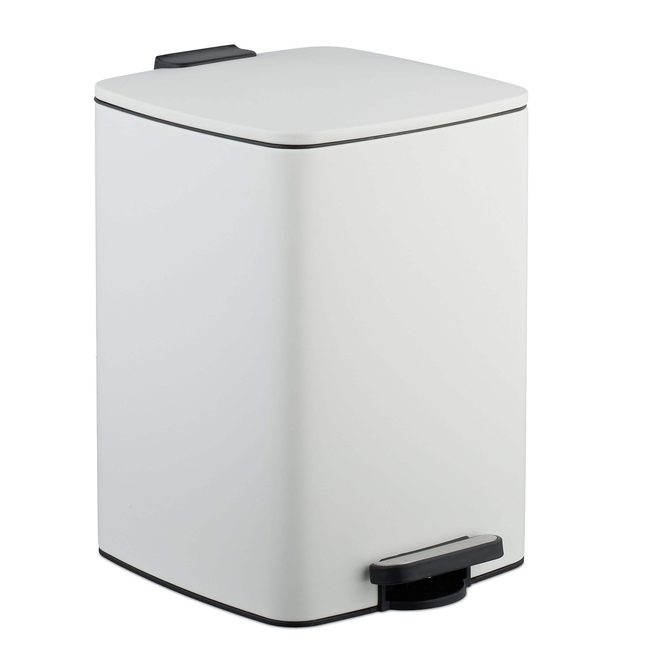 Poubelle plastique recyclé Curver rectangle 65L grand volume cuisine