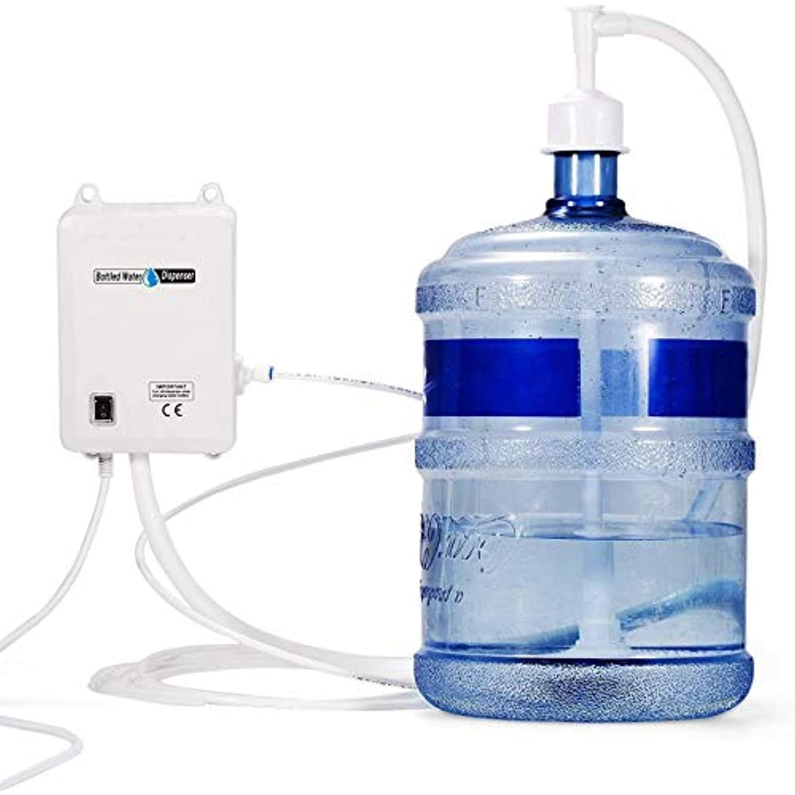Automatic Bottled Water Dispenser System 1 Gal/Min Pump for Connecting With Refrigerator Ice Maker, Espresso Maker, Coffee Maker