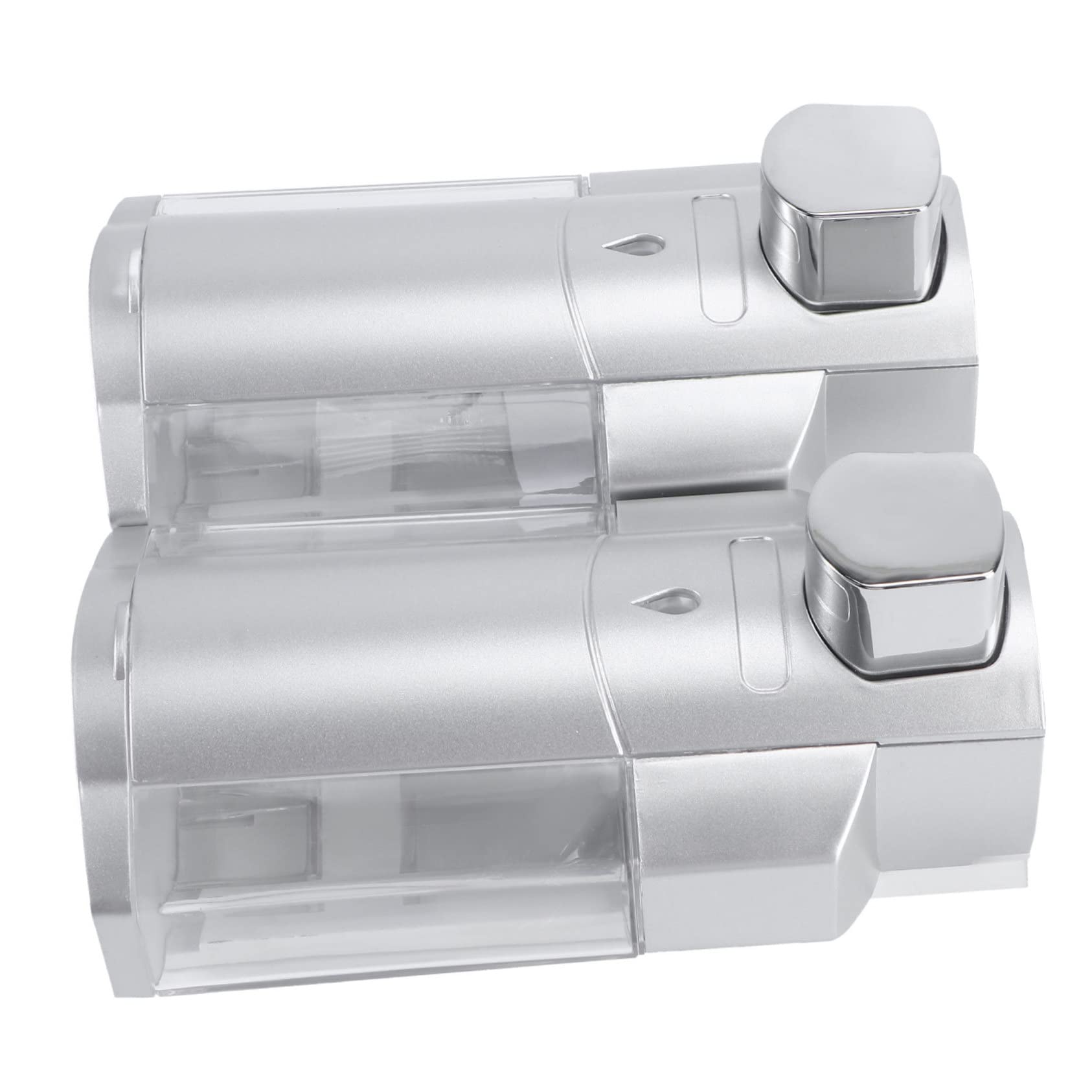 TOPBATHY Dispensador de Jabón Espumoso de Plástico para Montaje Pared Bomba de Jabón Líquido para Baño Ducha y Cocina Diseño Antideslizante Fugas