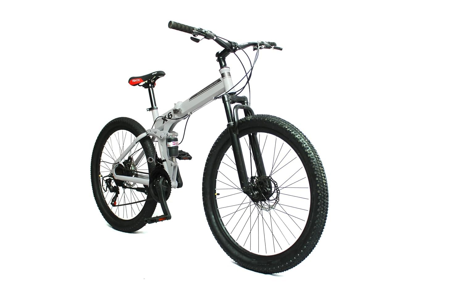 Buy JEKTRO Unisex MTB Foldable Mountain Bikes Foldable 26 * 2 inches