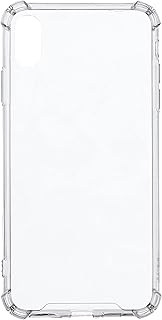 جراب خلفي لابل ايفون اكس اس ماكس - شفاف، بولي كربونات