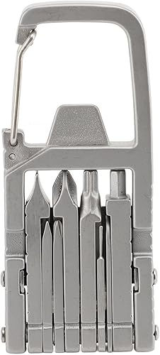 Miniatura 7 de Llavero multiherramienta, multiherramienta 13 en 1 para exteriores con alicates para quitar tarjetas de teléfono, abridor de botellas,