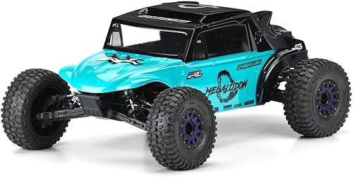 Miniatura 3 de Pro-Line Racing Megalodon Desert Buggy Clear Body Slash 2 Wheel Drive/4x4 PRO356300 Carrocerías Alas y calcomanías