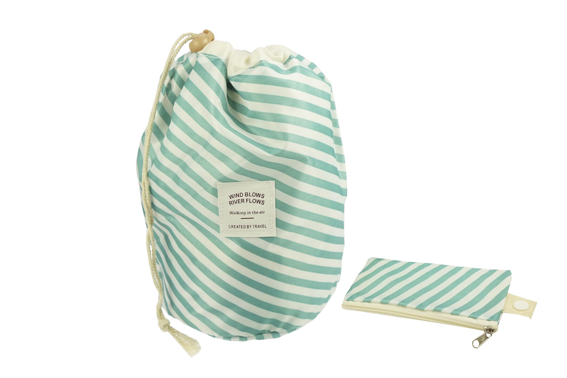 Fantasia - Kulturbeutel mit Kordelzug: Kosmetiktasche zum Aufhängen für Makeup und Zubehör – 23,5 cm Hoch – Kulturbeutel Damen – Schminktasche