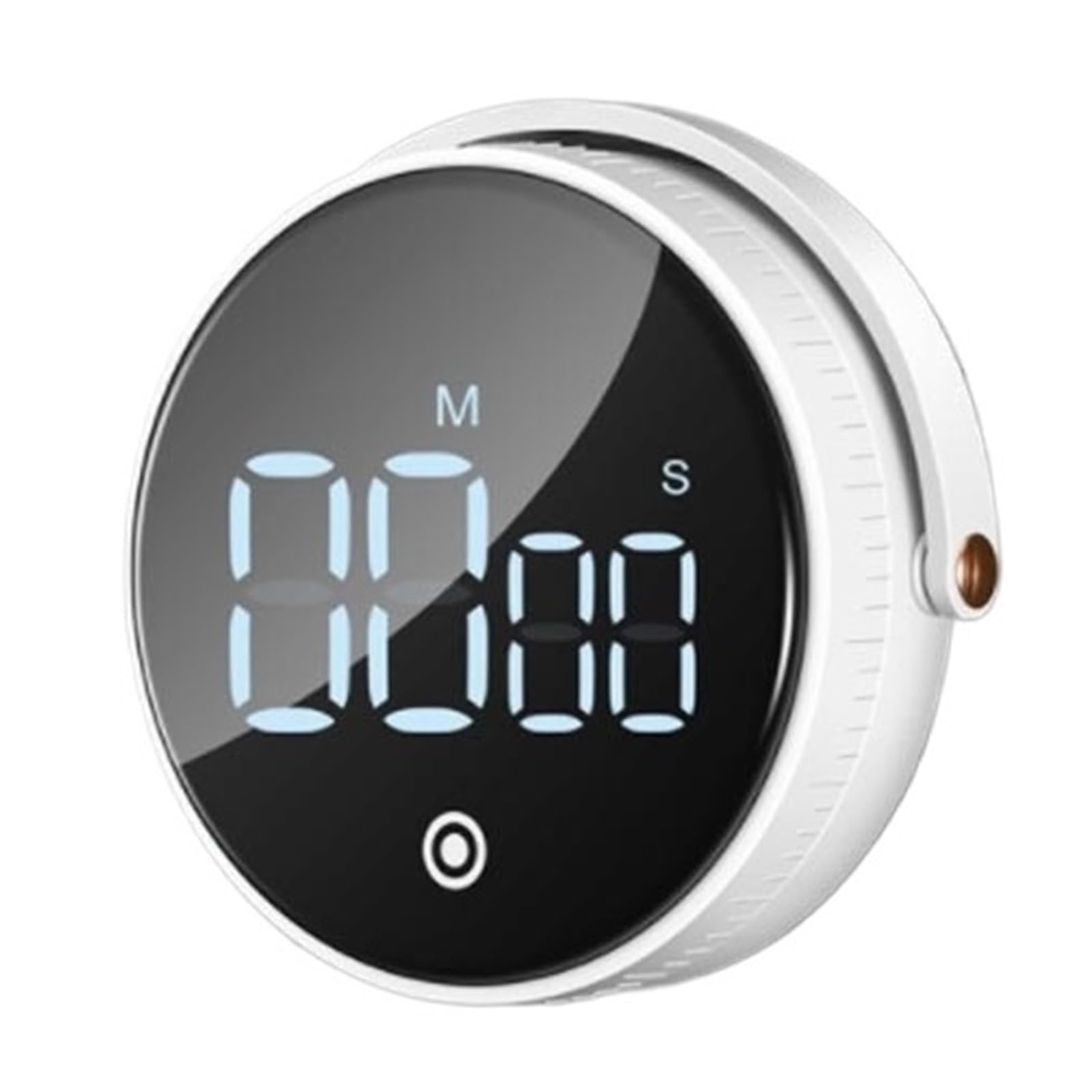 Digital Kitchen Timer Count And Countdown Manual Setting For Cooking Baking Gym Reading Or Working Reliable Efficient(White)