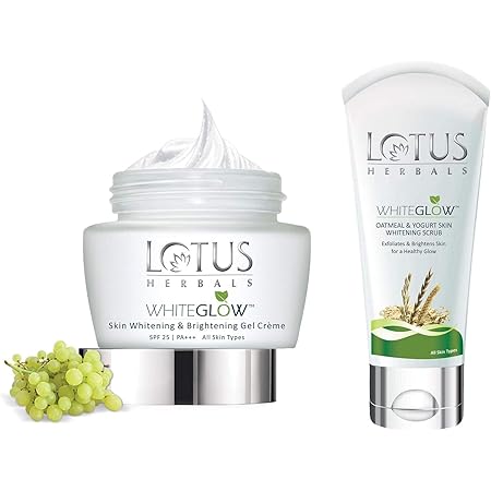 lotus skin whitening & brightening gel cream