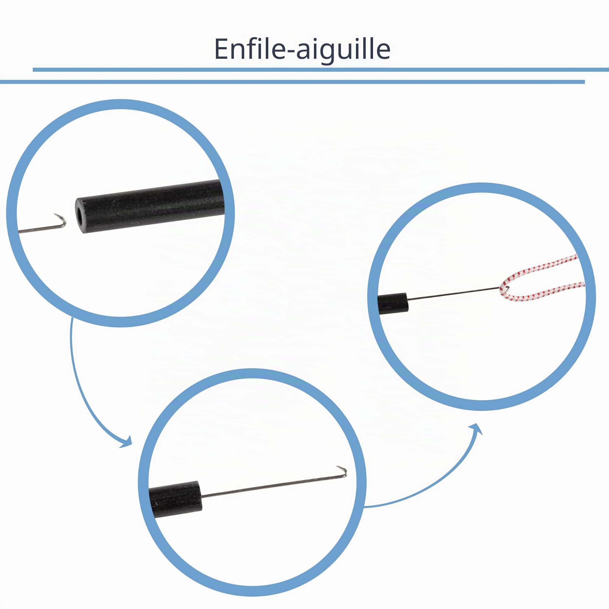 Lot de 9 tiges de tente en fibre de verre Ø 9,6 mm – 64 cm de long – Piquets de rechange pour tentes