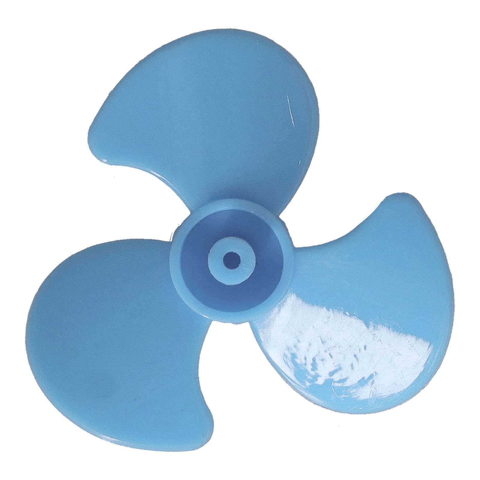 Hélice 80mm à 3 Pales Pour Moteur DC (Bleu