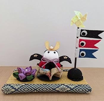 つまみ細工 5月人形 こどもの日 こいのぼり 5月人形 つまみ細工 五月人形