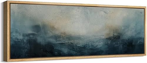 Miniatura 48 de MUDECOR Lienzo enmarcado extra grande para pared, tonos neutros suaves, naturaleza, vida silvestre, antiguo, retro, bellas ilustraciones,