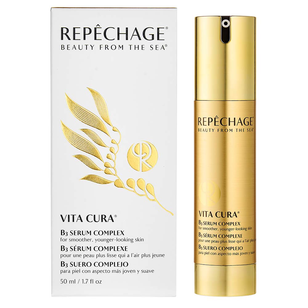 Repechage Vita Cura B3 Serum Complex – Niacinamide and Hyaluronic Acid Serum for Anti Aging, Pore Minimizer for Face, Reduces Fine Lines and Wrinkles for Smoother, Younger Looking Skin, 1.7 fl oz.