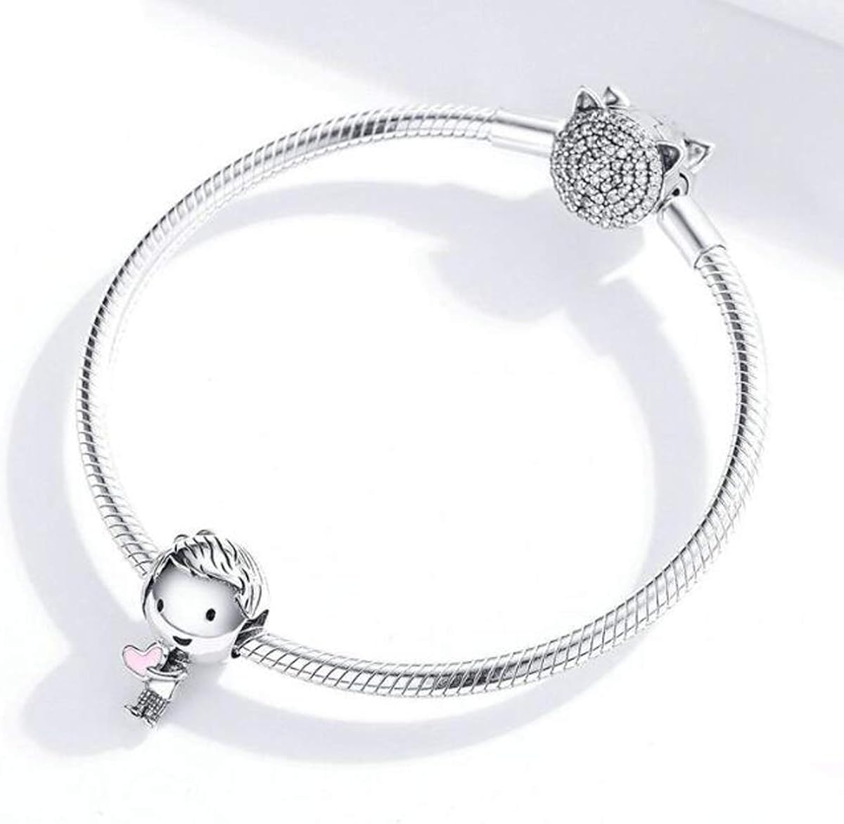 Baby Boy and Girl Charms for Women 925 Sterling Silver Charms Children Birthday Charms for Pandora Bracelets (Boy) - Image 3