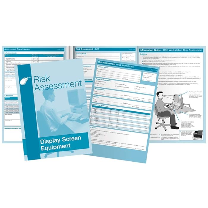 Buy Safety First Aid Display Screen Equipment (DSE) Risk Assessment