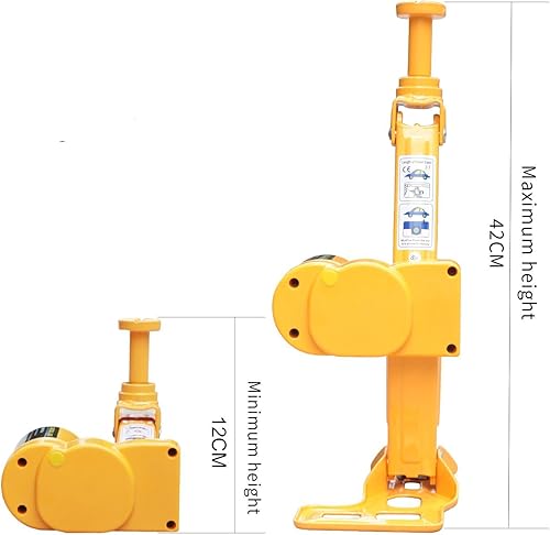 Miniatura 9 de Gato eléctrico de piso de automóvil de 5 toneladas, todo en uno, juego de gato de elevación de tijera de 12 V para SUV con reparación de cambio de