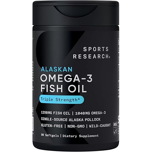 Omega-3 Fish Oil 1250mg 90 Capsules