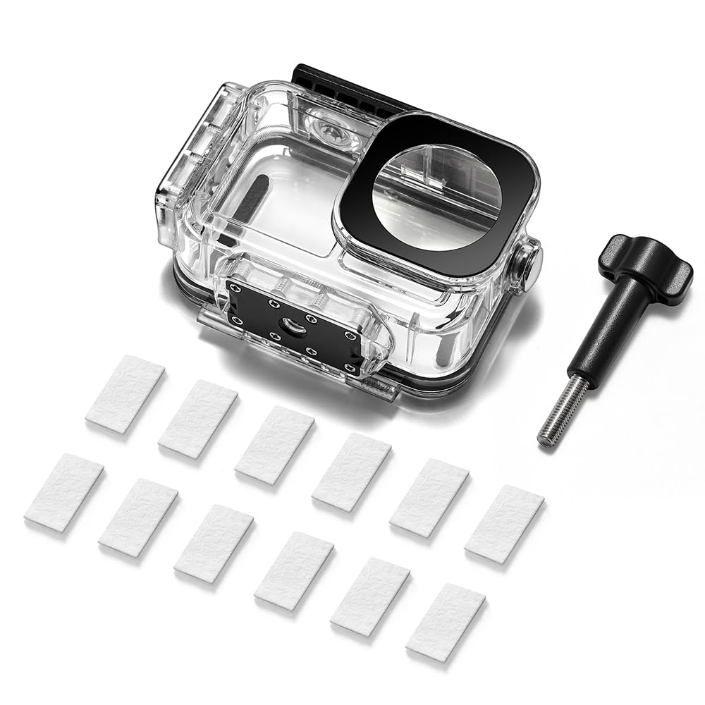 60 m wasserdichtes Gehäuse für DJI Osmo Action 5Pro 4 3, Tauchhülle für Action-Kamera, Ski, Surfen, Schwimmen, Unterwasserschutz
