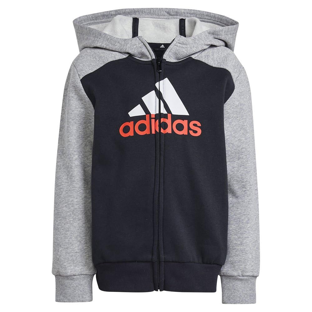 adidas Essentials Big Logo Fleece Tracksuit 5-6 Years