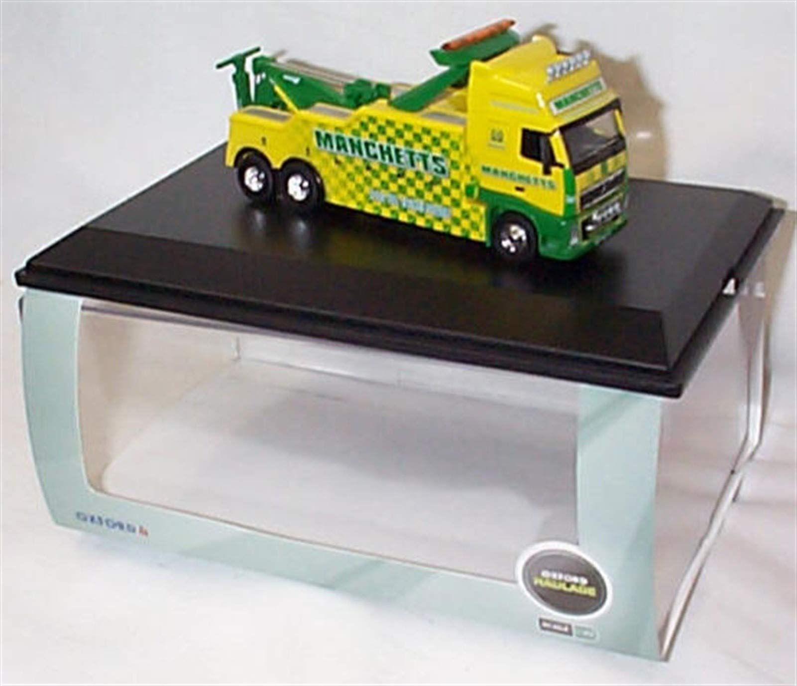 oxford haulage V0LV0 FH Boniface Recovery Manchetts lorry 1:76 scale diecast model