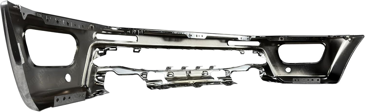 BUMPERS THAT DELIVER - Chrome, Steel Front Bumper Face Bar Compatible with 2019-2023 Ford Ranger Pickup w/Park Assist 19-23, FO1002438
