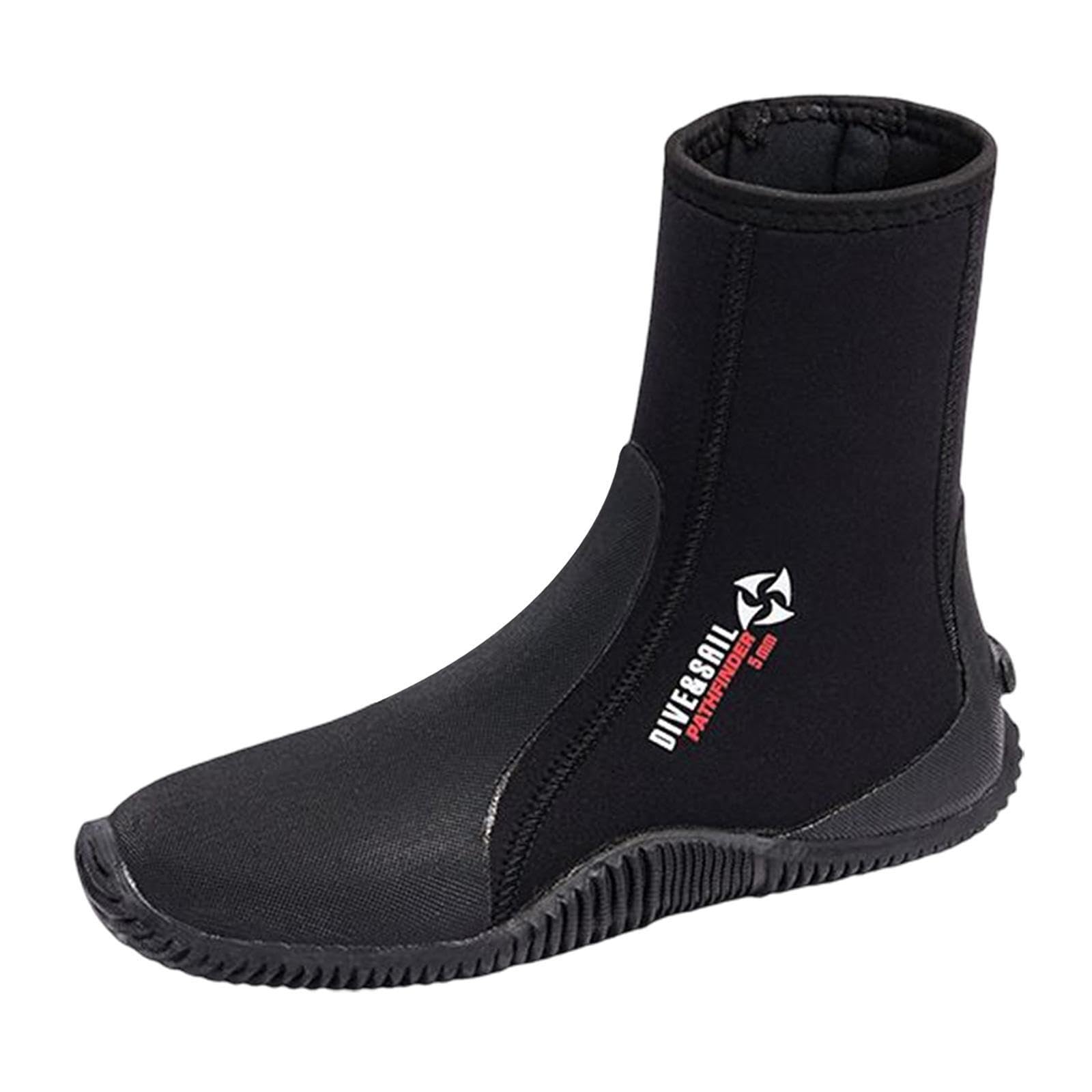 Bottes de plongée Unisexes Thermiques antidérapantes pour Planche à Voile, plongée sous-Marine et Plage, Taille 39