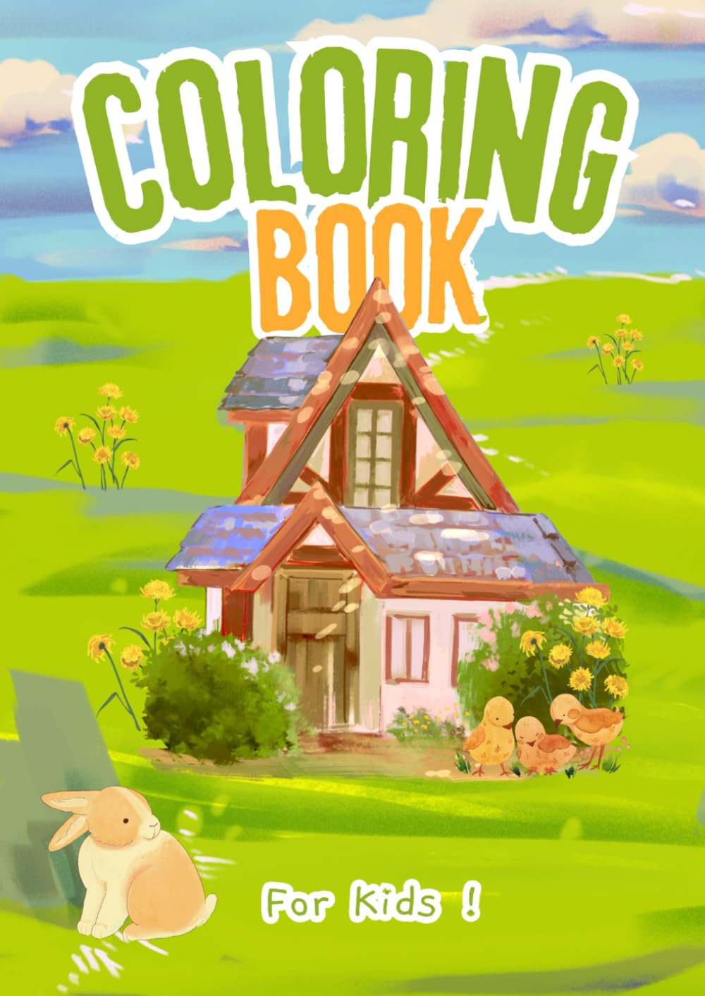Fun Animal Pictures for Kids Ages 3-6 to Color and Learn
