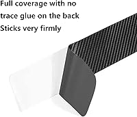 Vista 9 de Protector de umbral de puerta, protección contra arañazos (para todos los modelos de automóvil), protector de umbral de puerta (4 unidades)