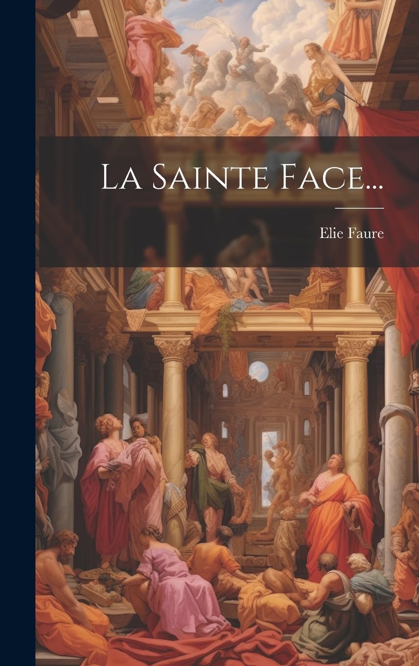 La Sainte Face tableau religieux en toile pour ornement d'autel chrétien