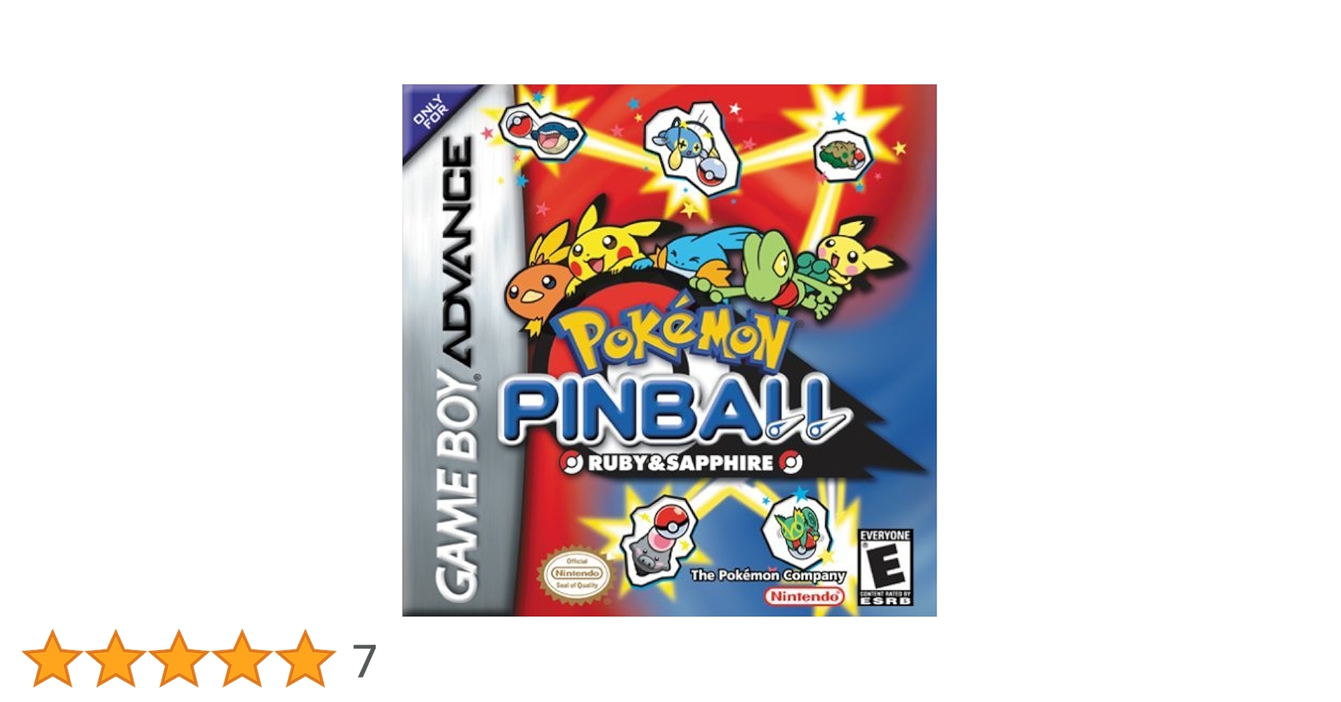Pokemon Pinball: Ruby and Sapphire (Renewed): Game Boy