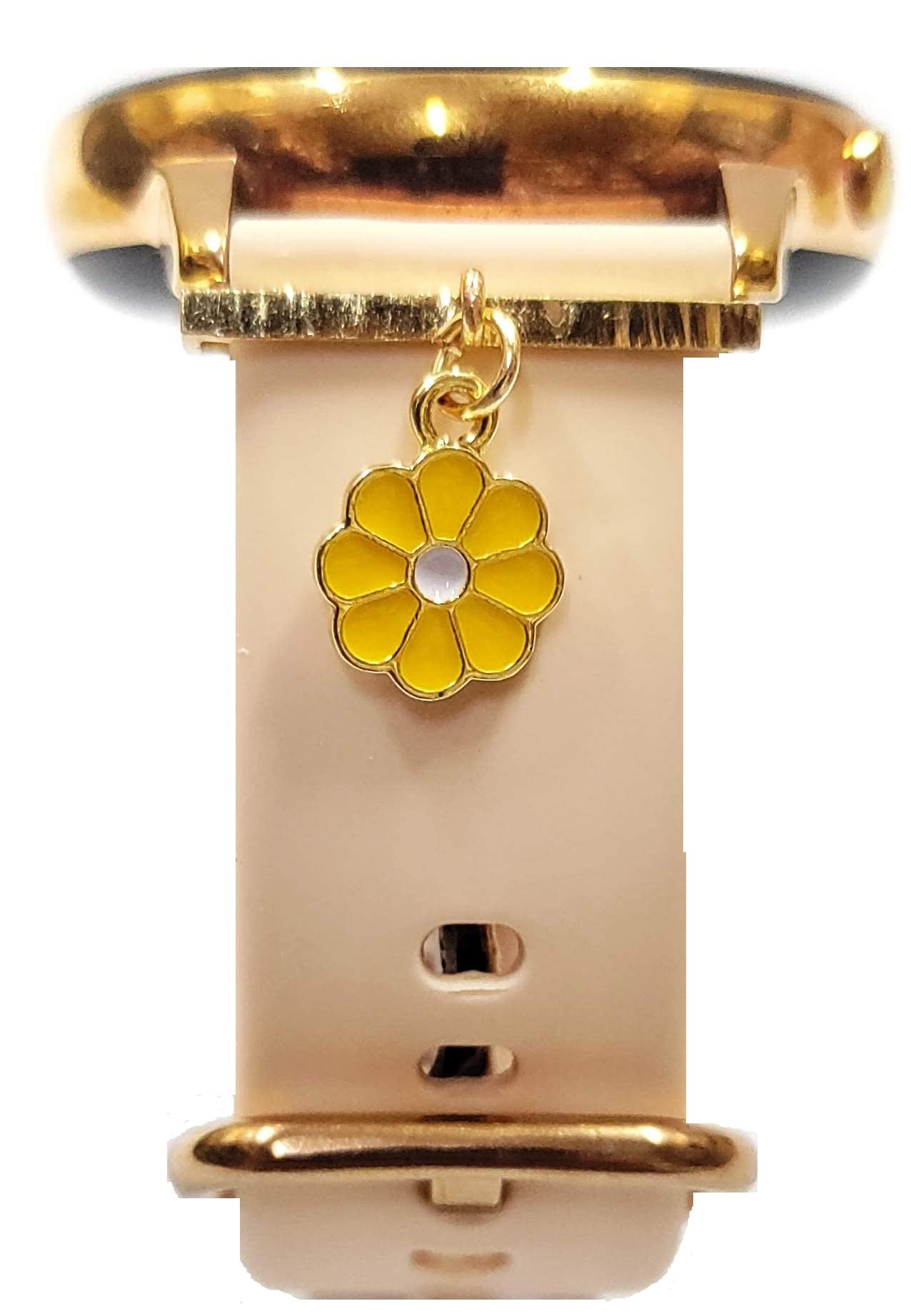 morel SMILEY PENDANT DECORATIVE (RING LOOP-24 MM) JEWELER ACCESSORIES WITH SMART WATCH SILICONE BAND STRAP SKIN FRIENDLY BRASS ALLOY IDEAL BEST GIFT FOR YOUR LOVE ONE-picture-11