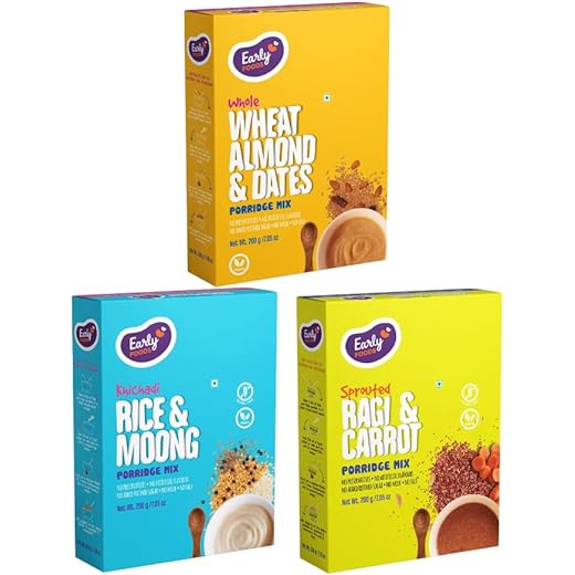 Early Foods Kids Cereals - Sprouted Ragi & Carrot