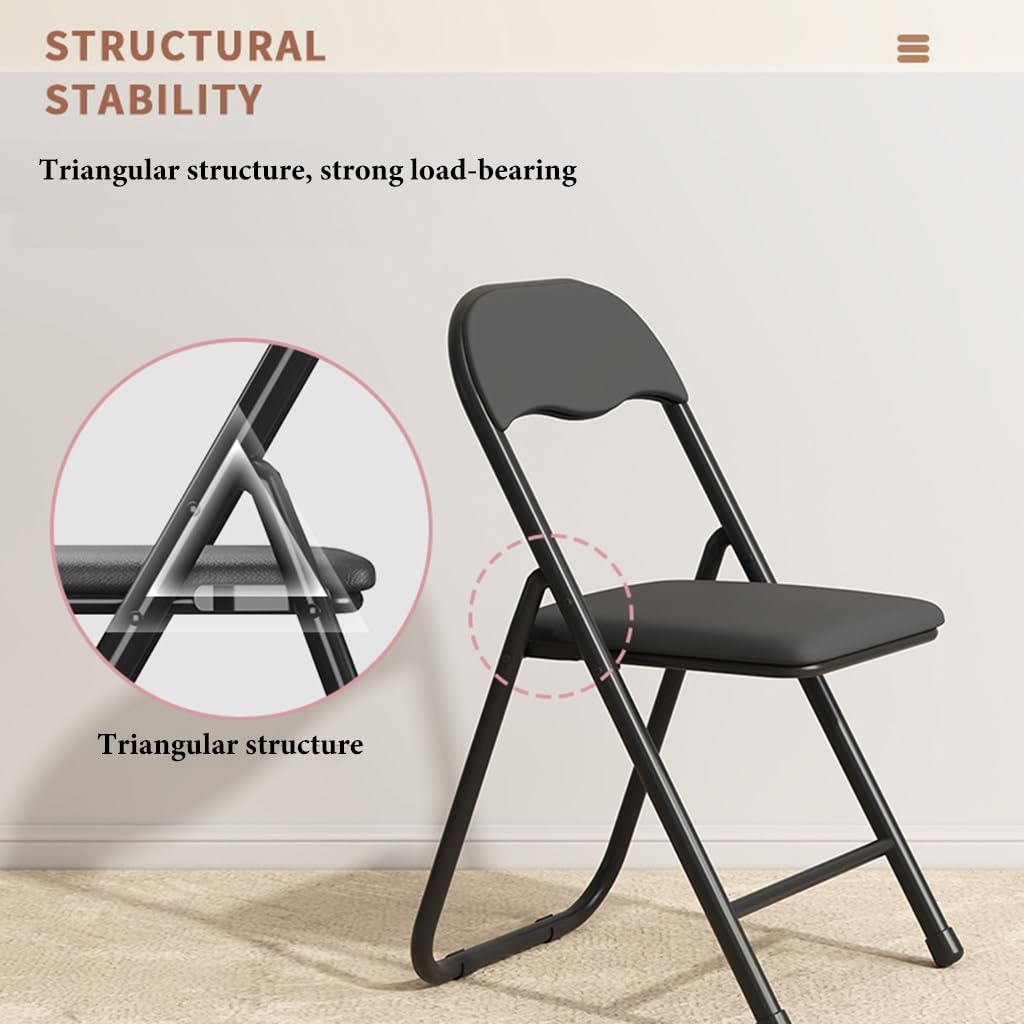 Geelin 2 Sillas Plegables De 25.6 Pulgadas, Silla Plegable, Sillas P