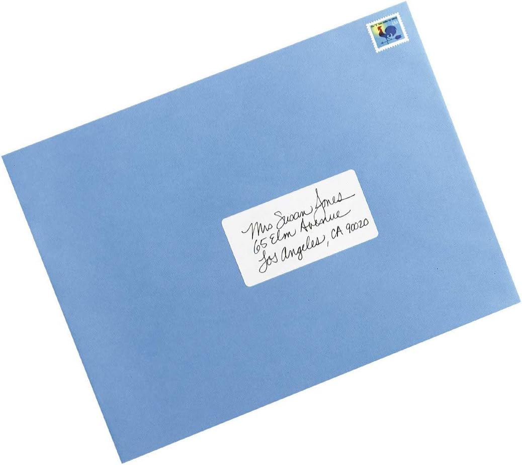 Avery Removable Print or Write 2" x 4" Labels - Great for Home Organization Projects, Pack of 100 White Labels (5444) & White Removable Print or Write Labels, 6 Inches x 4 Inches, Pack of 40 (5454) : Everything Else