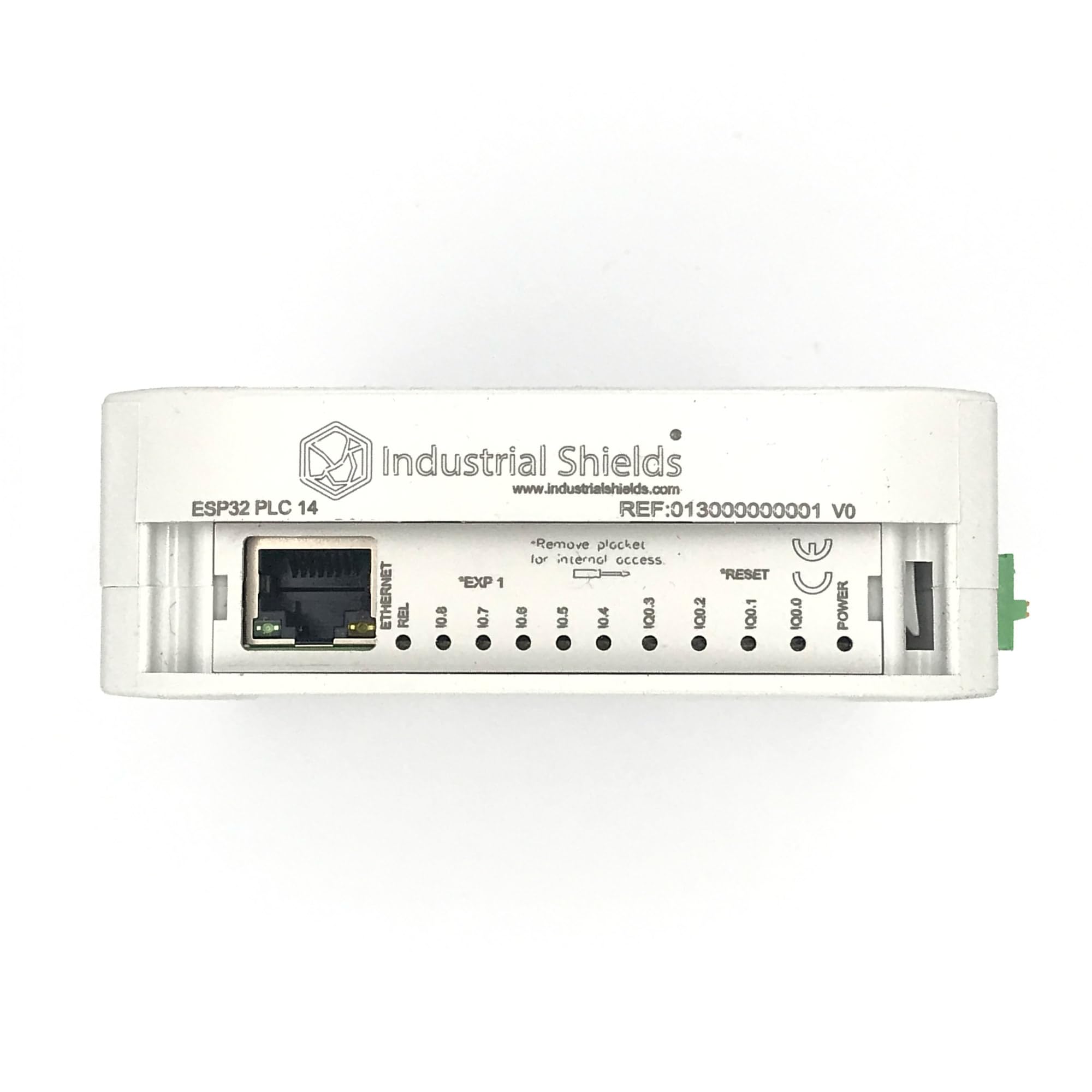 PLC Industriel ESP32 PLC 14 Contrôleur Logique Programmable avec 14 E/S - WiFi et Bluetooth - Compatible avec Arduino IDE, Modbus et MQTT - Industrial Shields