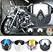 Snow Ninja Mask, Snow Ninja Mask Goggles, Warm Breathable Cover Snowboard Mask, Snow Ninja Outdoor Mask Anti Fog (P,one Size)