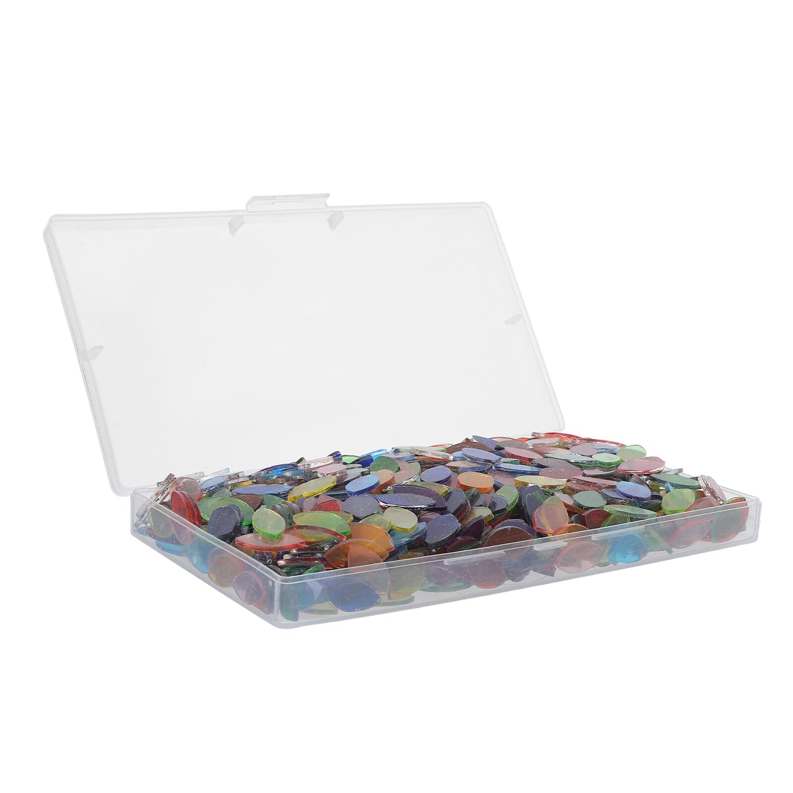 Mosaicos de vidrio de alta transparencia y colores variados DIY