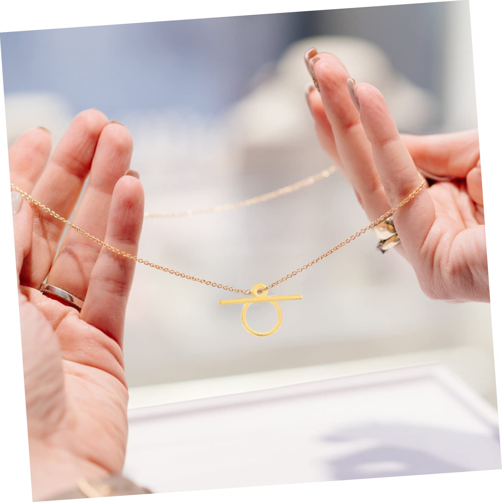 Lurrose 360sets Chiusure Per Bracciali e Collane Facili Da Installare Adatte Per Creazioni Fai Te e Decorazioni Eleganti