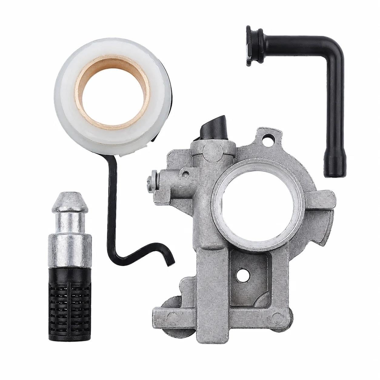 Kit de huileur pompe à huile avec filtre ligne d'huile d'engrenage vis sans fin for 065 064Av MS650 066 MS660 remplace 1122 640 3205 7105 pièces