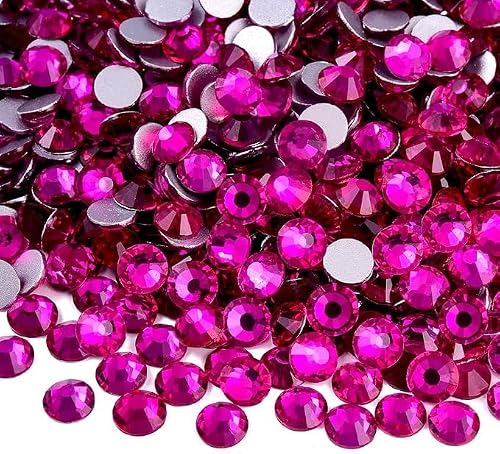 Flatback Rhinestones Beads for Phone Case Decorating Rose B SS50 144pcs