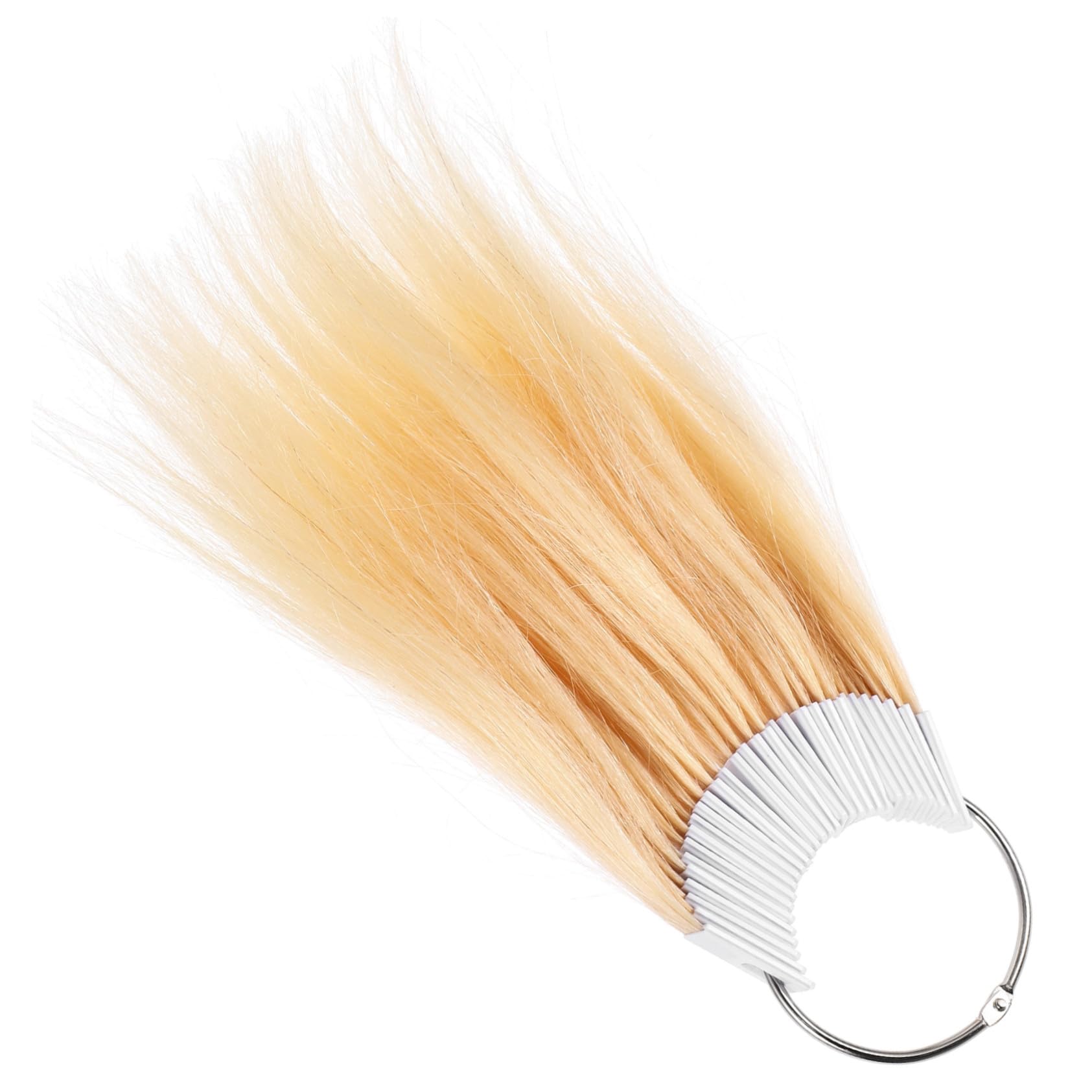 Carta de Colores para Teñir Cabello Humano Real, 30 Piezas para Prueba de Color y Experimentos de Tintura en Peluquería Profesional